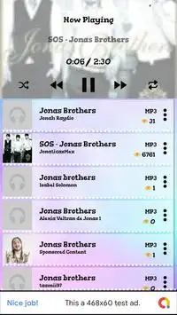 Sucker - Jonas Brothers Piano Tiles Screen Shot 3