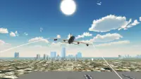 Flight Simulator City Airplane Screen Shot 0