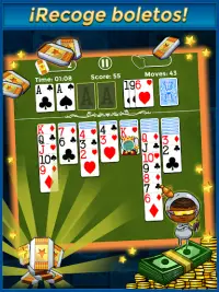 Solitario - Gana dinero Screen Shot 13