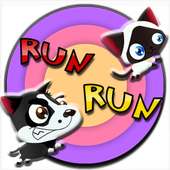 Run kitty Run - Бег игры