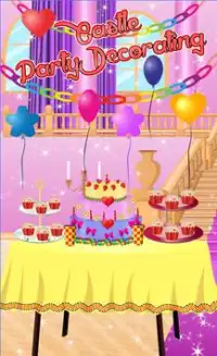Girls Fashion Games - Castle Party Decorating Screen Shot 2