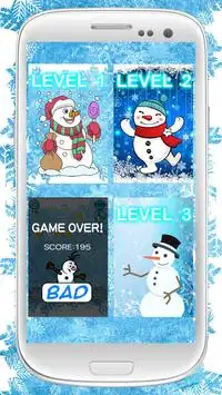 Frozen Snowman Game Screen Shot 4