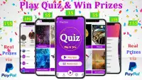 Jogar Quiz e ganhar prêmios Screen Shot 0