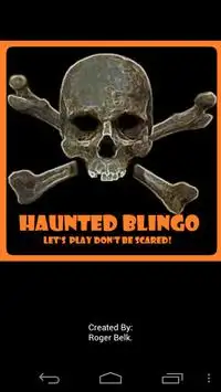 HAUNTED BLINGO Lite Screen Shot 0