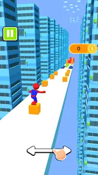 Cube Surfer Stacker 3D - Run Race Free 2020 Screen Shot 3