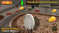 Mouse in House Drive 3D gratuito Screen Shot 1