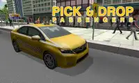 Город таксист симулятор 3D Screen Shot 1
