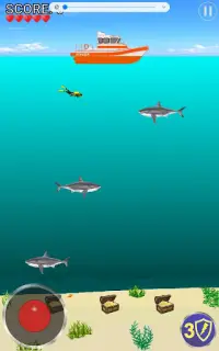 Diver Down  -  Scuba Diving Treasure Arcade Game Screen Shot 8