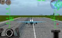 Avião simulador de vôo 3D Screen Shot 1