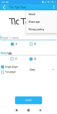 Tic Tac Toe Screen Shot 4