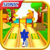 Super Sonic Hero Dash : Subway Sonics Surf Runner