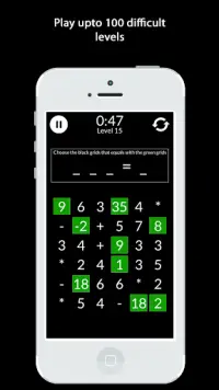 Math Black - Train your brain Screen Shot 1