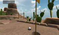 Cartoon woestijn minigolf 3D Screen Shot 4