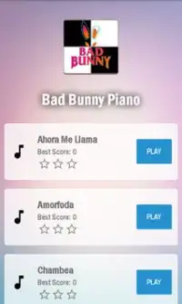 Bad Bunny Piano Screen Shot 1