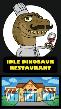 Idle Dinosaur Restaurant: Prehistoric Tycoon Screen Shot 0