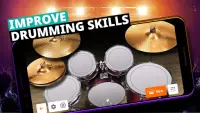 Drum Kit Music Games Simulator Screen Shot 2