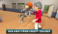 Creepy Teacher Horror School: Survival Game 2020 Screen Shot 9