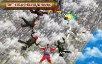 US Army Parachute Sky Diving 3D Game Screen Shot 1