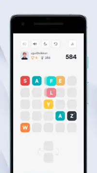 5x5 Word Game - Offline Screen Shot 4