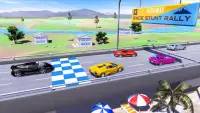 voiture cascades plage course jeu 2020 Screen Shot 2