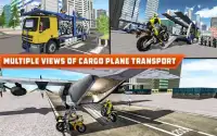 Airplane Bike Transport 2017 – Cargo Simulator Screen Shot 0