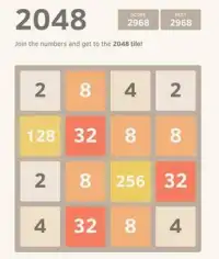 2048 Simple Screen Shot 0