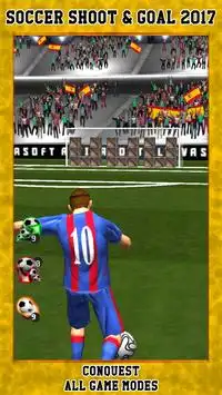 Football Shoot & Goal FREE Screen Shot 6
