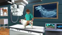 Pet Hastane Simülatörü 2020 - Pet Doktor Oyunları Screen Shot 2