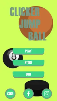 Clicker Jump Ball Screen Shot 0