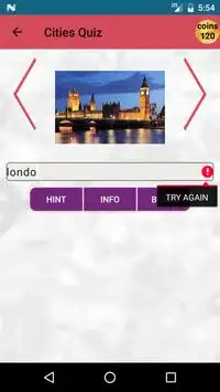 Famous Cities Quiz. Check the photo guess the city Screen Shot 3