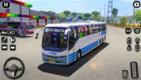 Euro Bus Driving Bus Game 3D Screen Shot 0