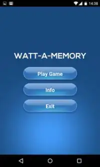 Wattguru Memory Game Screen Shot 1