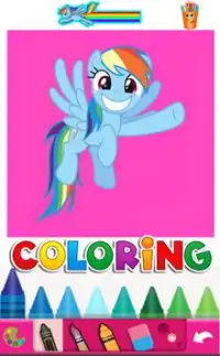 My Little Pony Coloring Horse Screen Shot 3