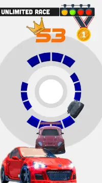 Real Rolly Car Vortex 2d 2020 : Endless car game Screen Shot 2