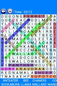 Word Search Screen Shot 7