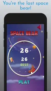 Space Bear : Circle Chase Screen Shot 0