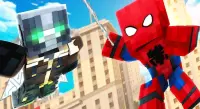 Spiderman Minecraft Game Mod Screen Shot 1
