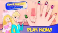 Elsa & Rapunzel nail Screen Shot 1