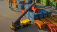 Crane Simulator 3D Parking Games 2017 Screen Shot 1