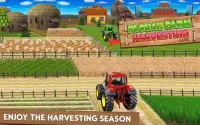 Plough Farm Harvesting Game Screen Shot 1
