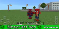 Spider-Man Minecraft Mod Screen Shot 1