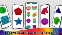 Игрушка Fidget Pop It Bubble Poppop игрушки Pop Up Screen Shot 0