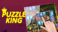 Puzzle King Jigsaw: Free 100 level Puzzles Screen Shot 0