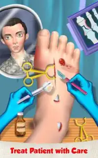 足の手術の病院のシミュレータ：ER医者のゲーム Screen Shot 5