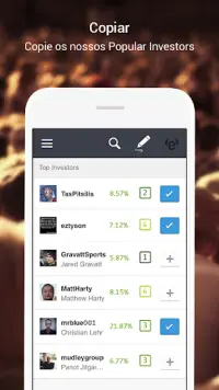 eToro: investimento social Screen Shot 1