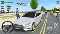 シティ タクシー運転: 楽しい 3D 車のドライバー シミュレータ Screen Shot 0