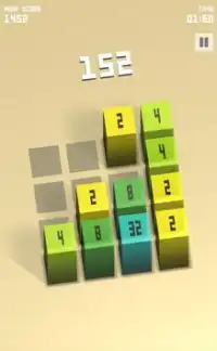 Jelly Cube 2048 Screen Shot 4