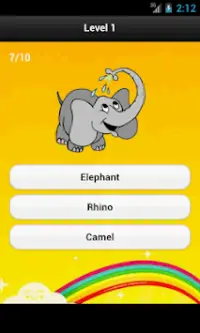 Animal Quiz Screen Shot 3