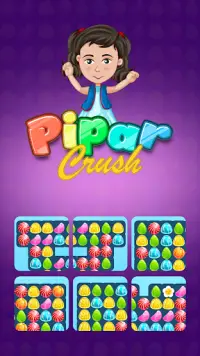 Pipar Crush - Candy Puzzle Match Screen Shot 0