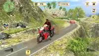 मोटो बाइक हिल दौड़ने 2017 सिम Screen Shot 6